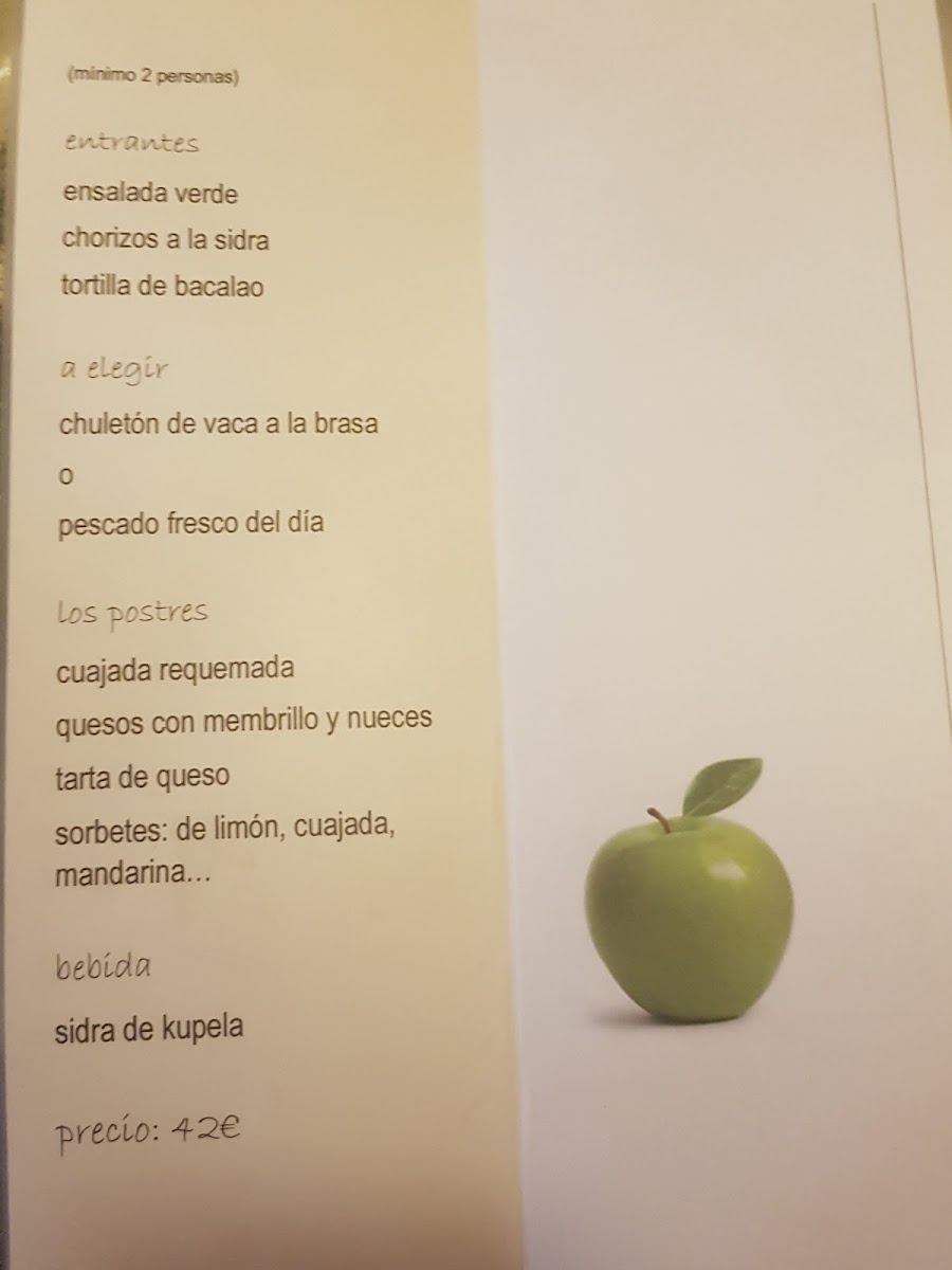 Menu La Casona Asador Sidrería-6