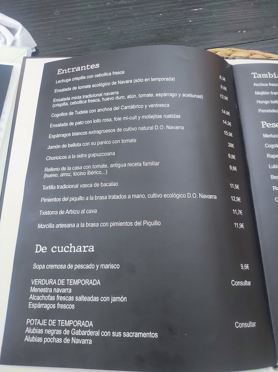 Menu La Casona Asador Sidrería-7